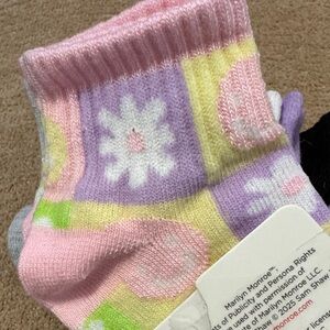 Marilyn Monroe Little Girl’s Quarter Socks 10 Pair